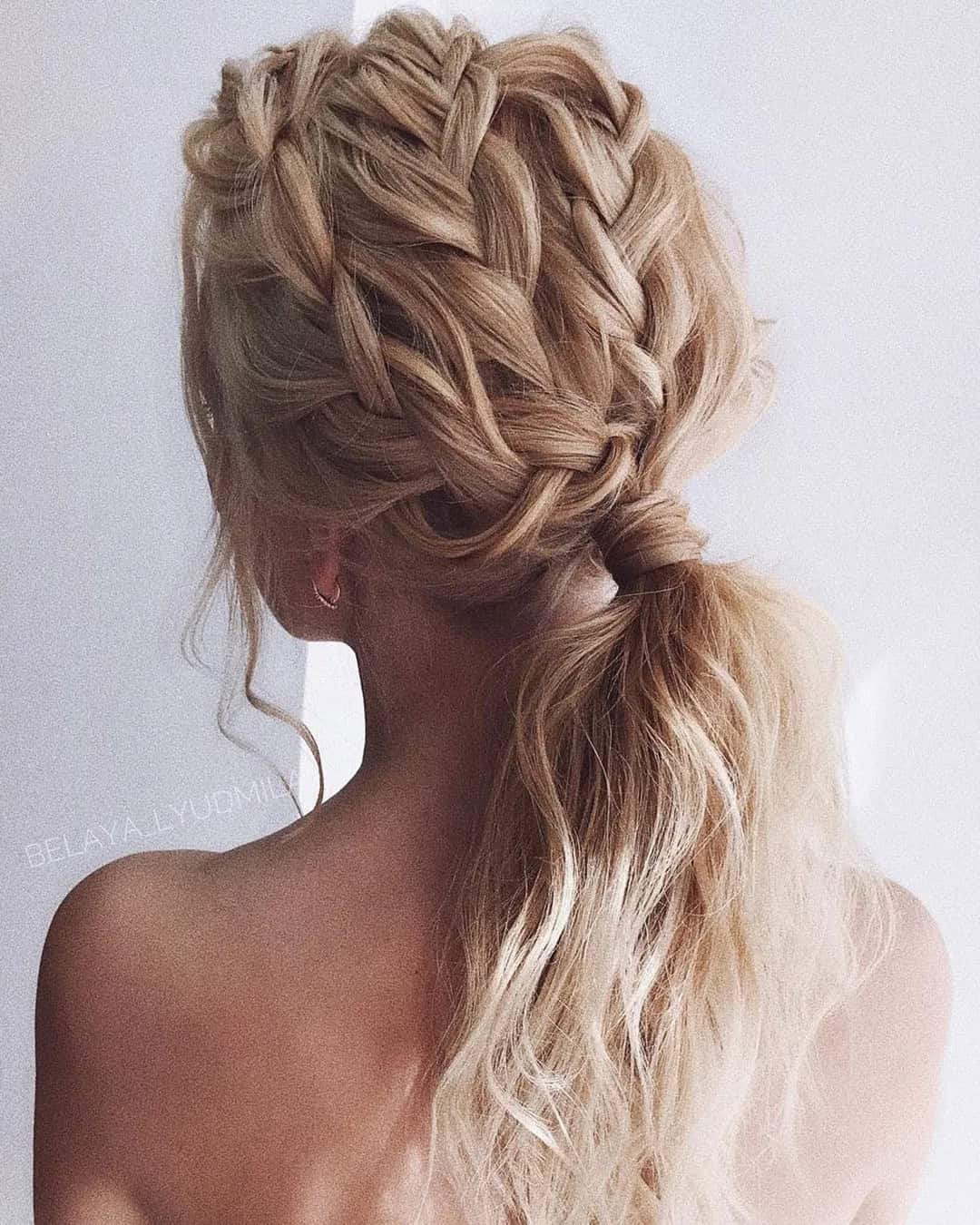 Braided Pony Tail Hairstyles