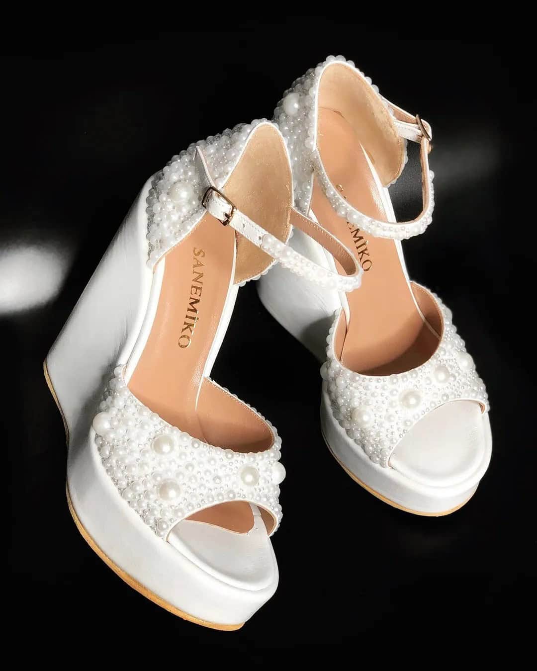 White Wedding Wedges