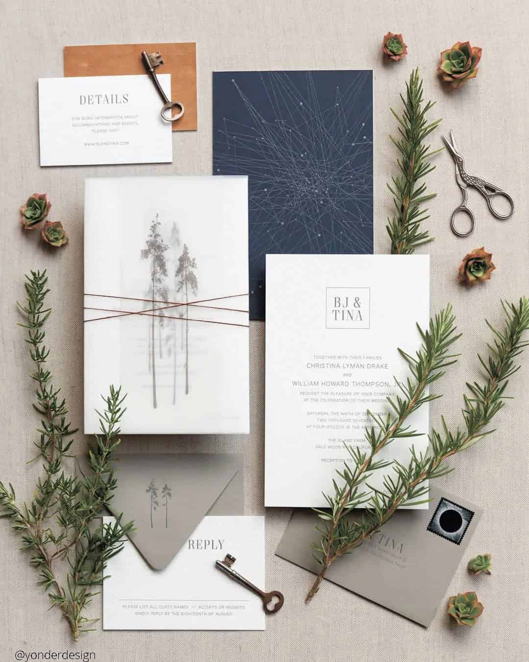 Forest Wedding Invitations