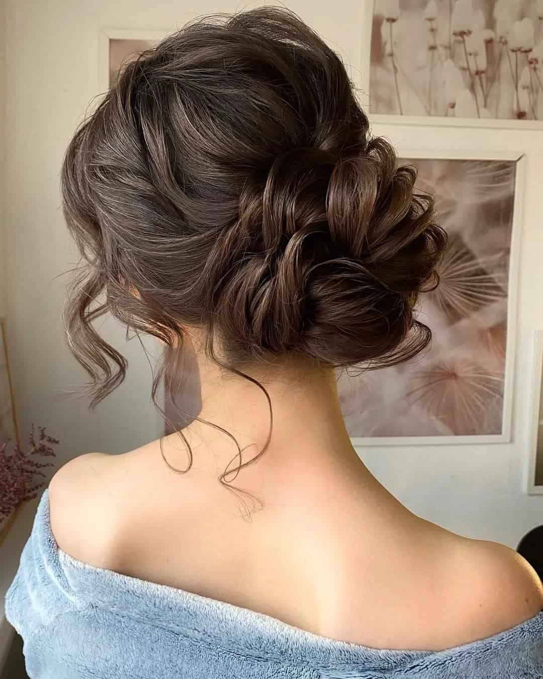 Updo Ideas For Wedding Guests