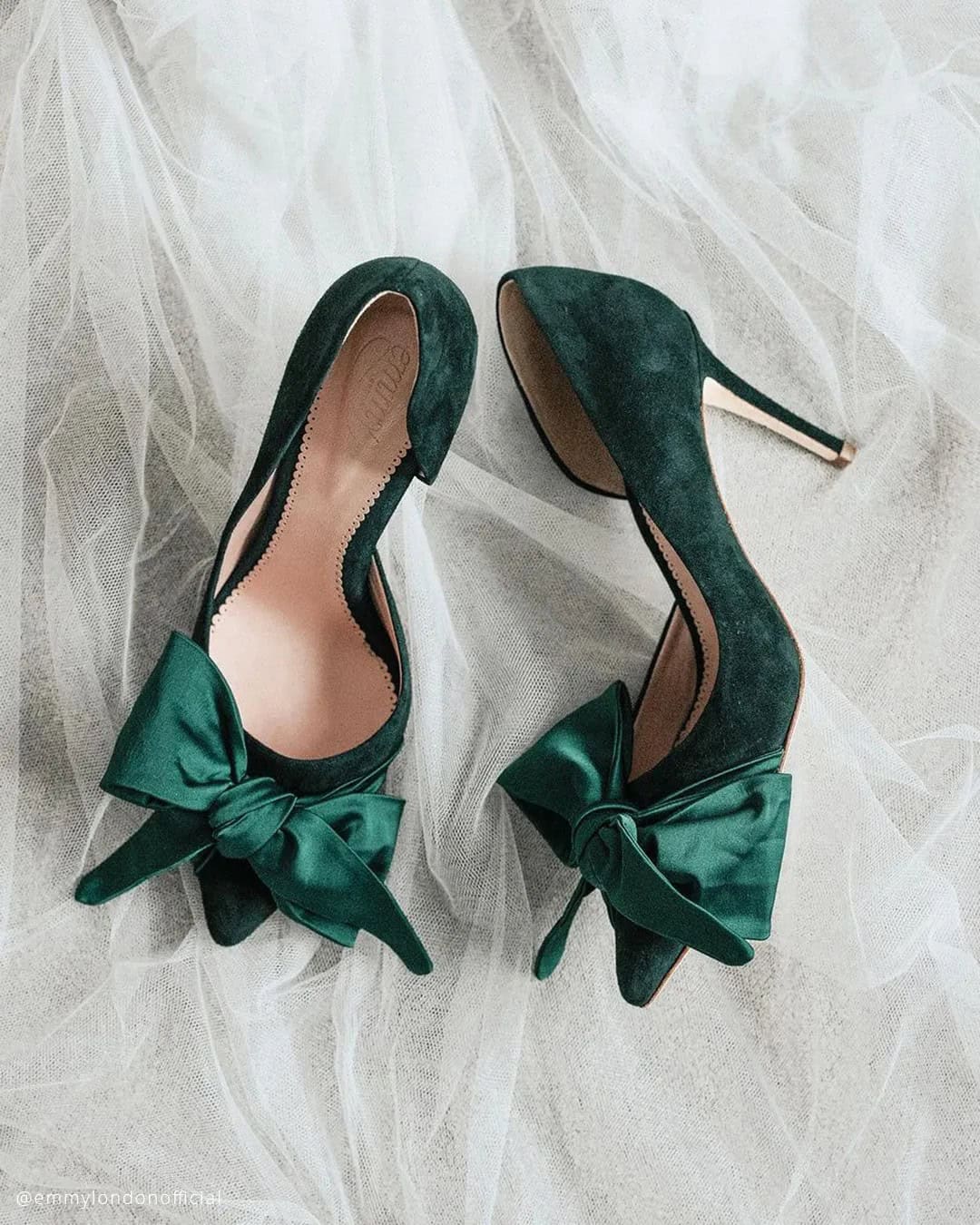 Green Shoes Wedding