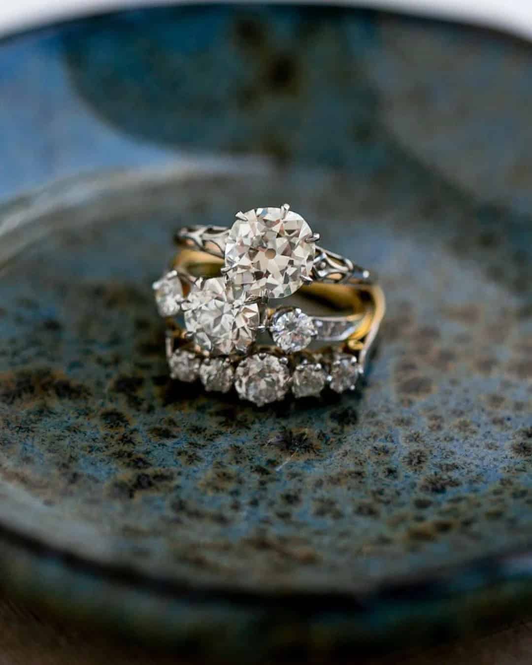 Wedding Round Diamond Rings