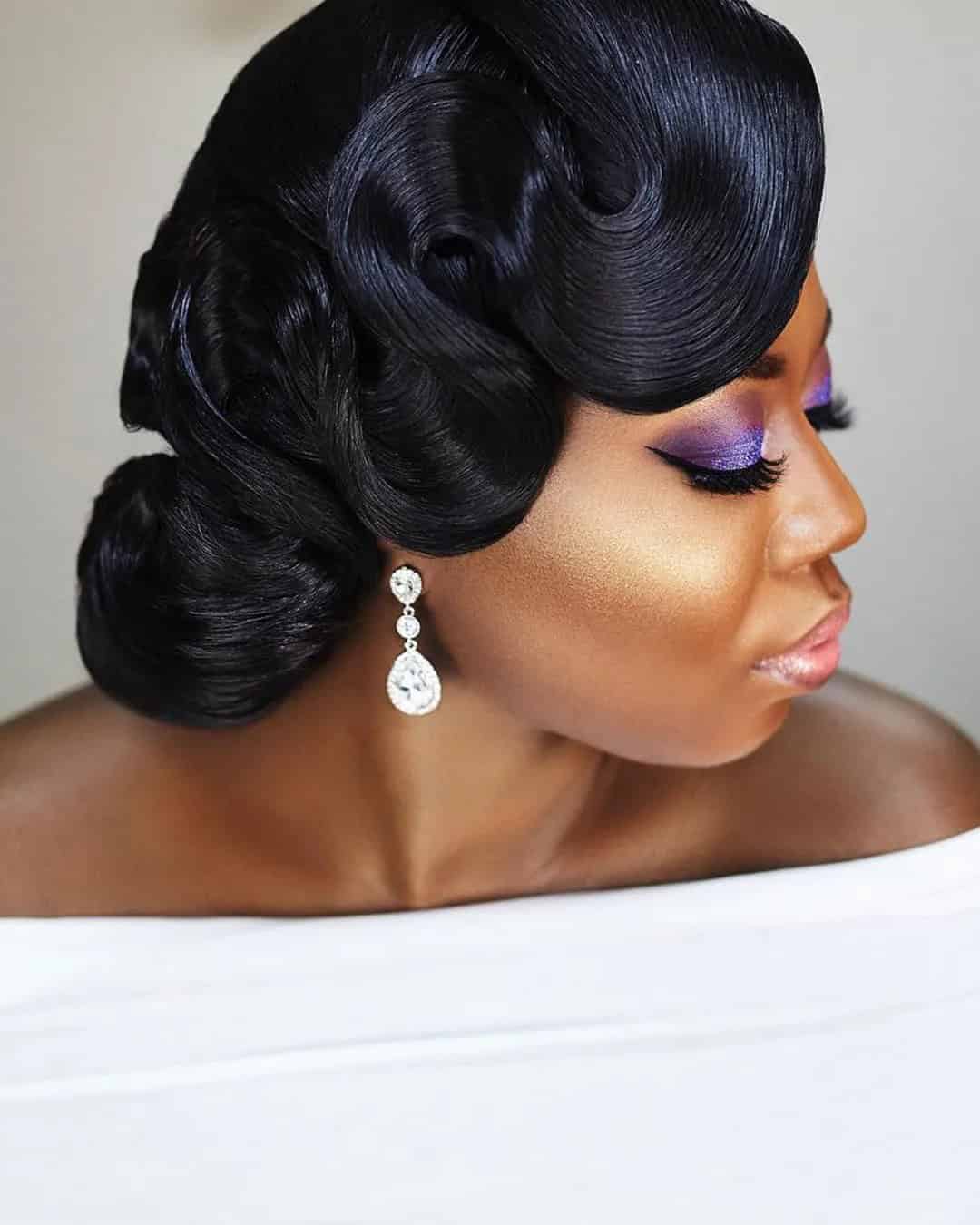 Wedding Updo Hairstyles African