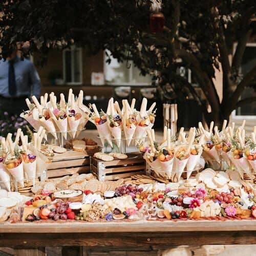 Charcuterie Cone Display