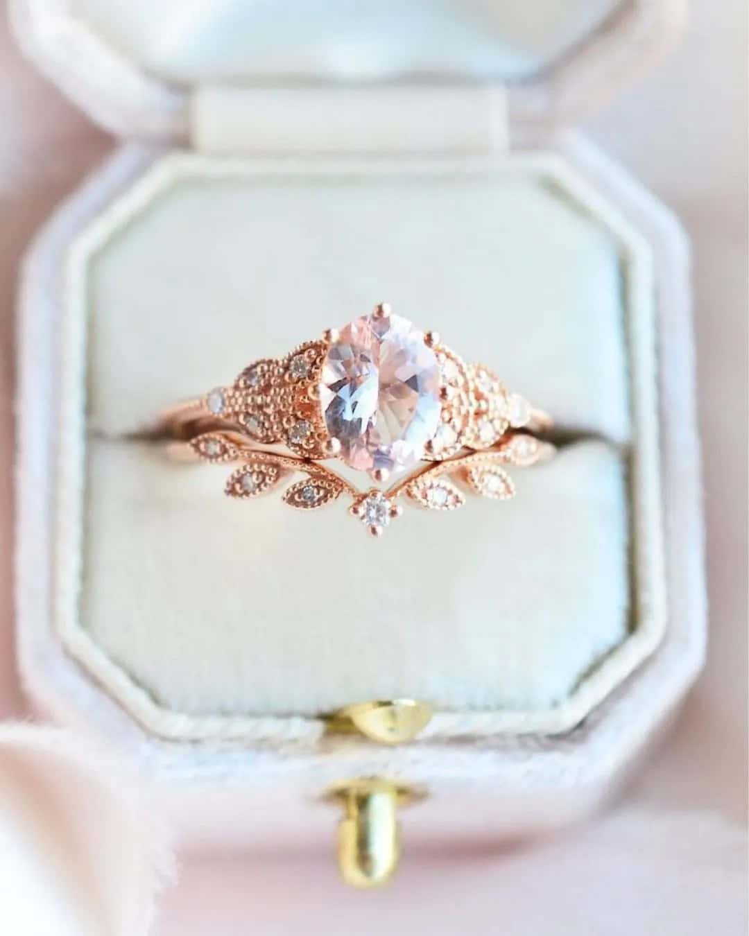 Unique Engagement Rings With Morganite