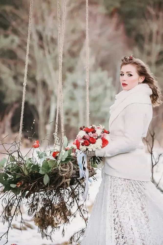 Bride’s Winter Wedding Photos