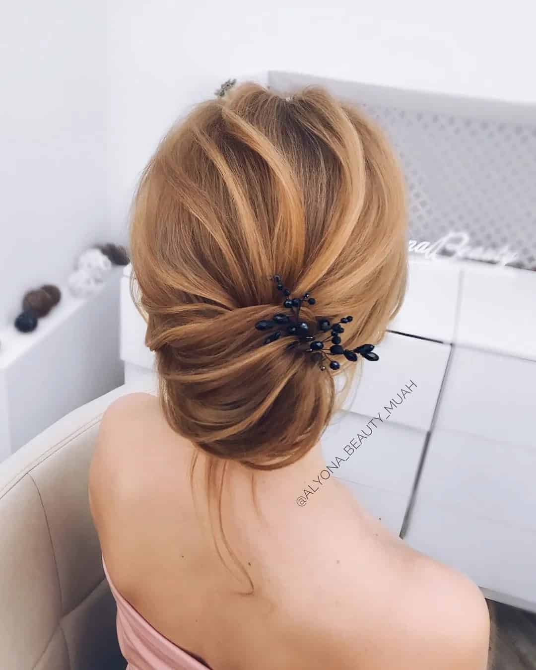 French Twist Wedding Updo