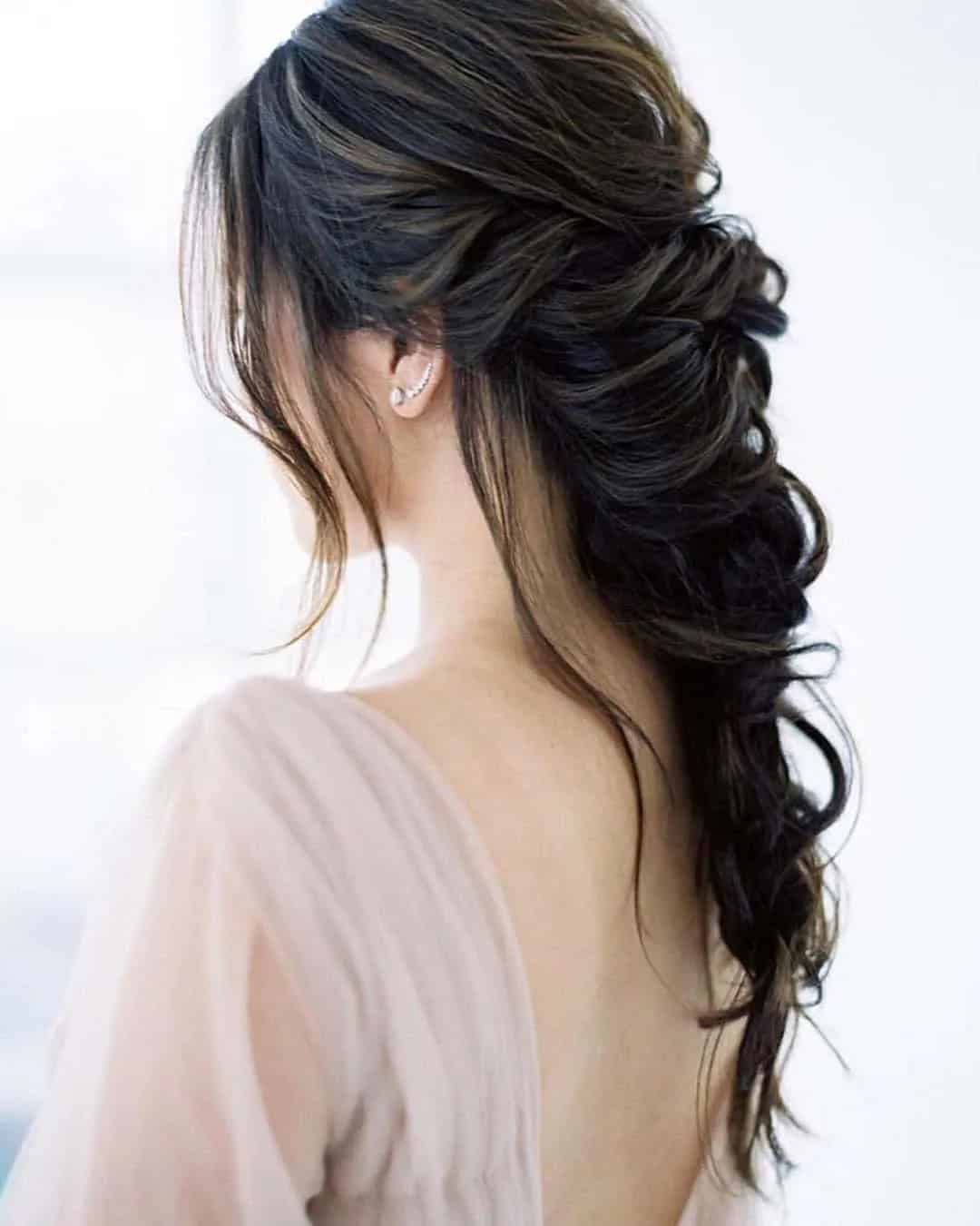 Asian Wedding Braid Hairstyles