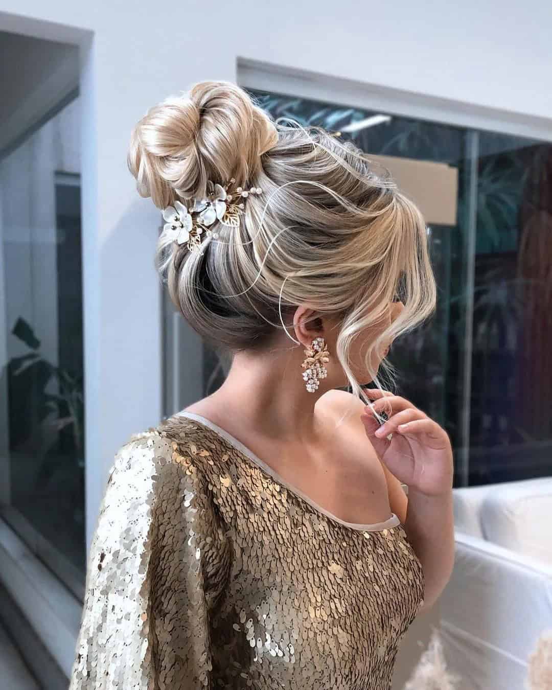 Bridesmaid Hairstyles Winter Wedding