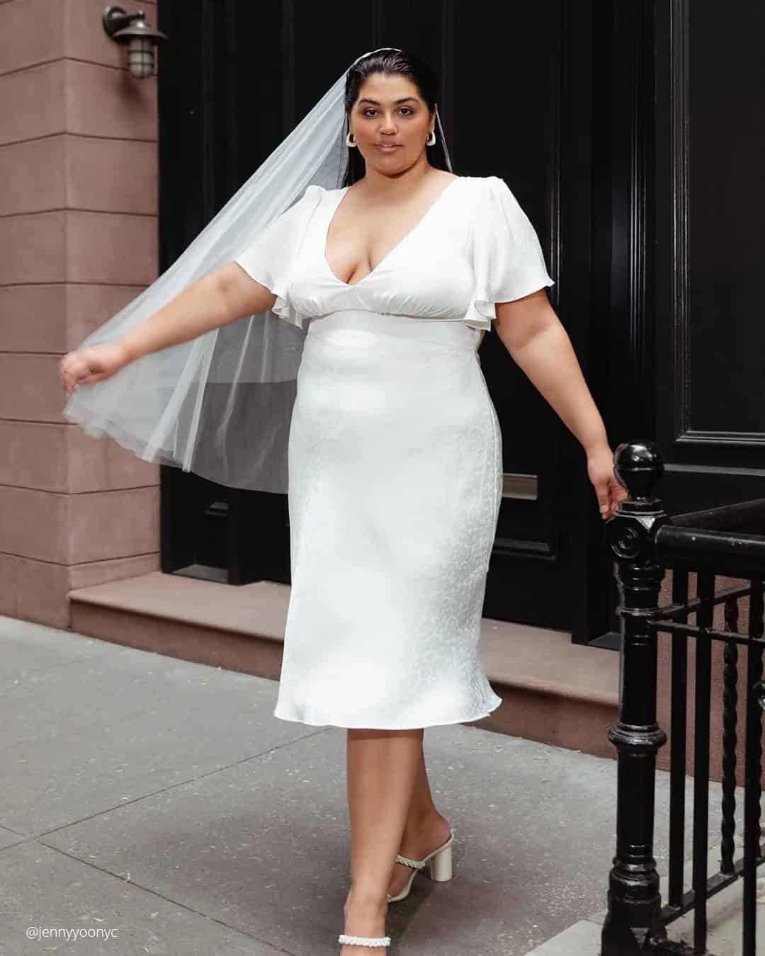 Plus Size Courthouse Wedding Dresses