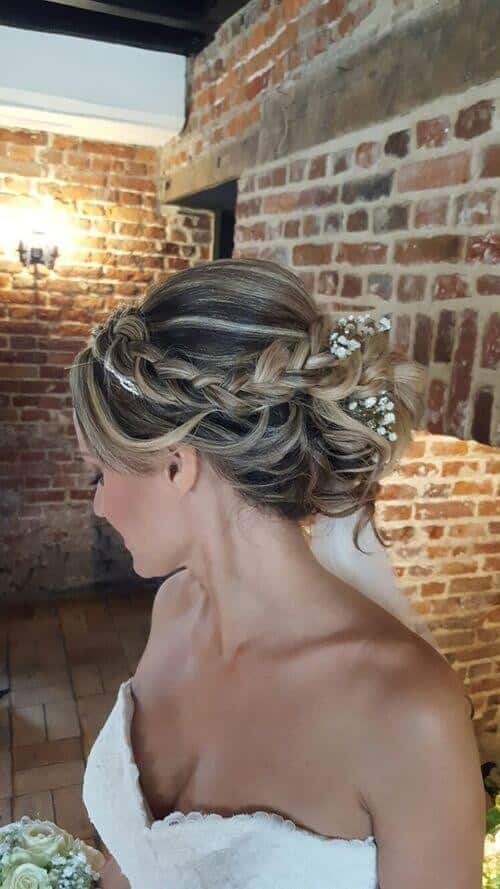 Chic elegance with braids