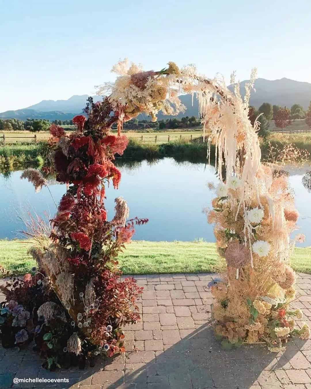 Wedding Arch Ideas for Fall