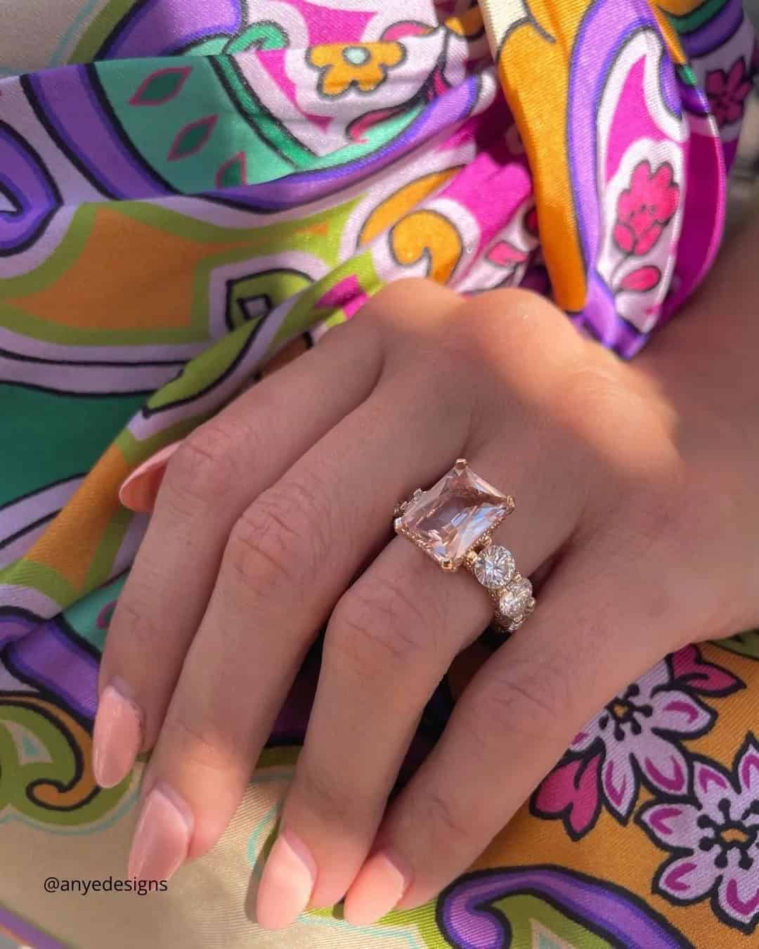 Morganite Engagement Rings Care