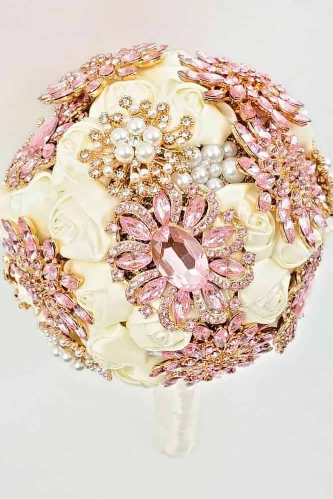 Colored Brooch Bouquets