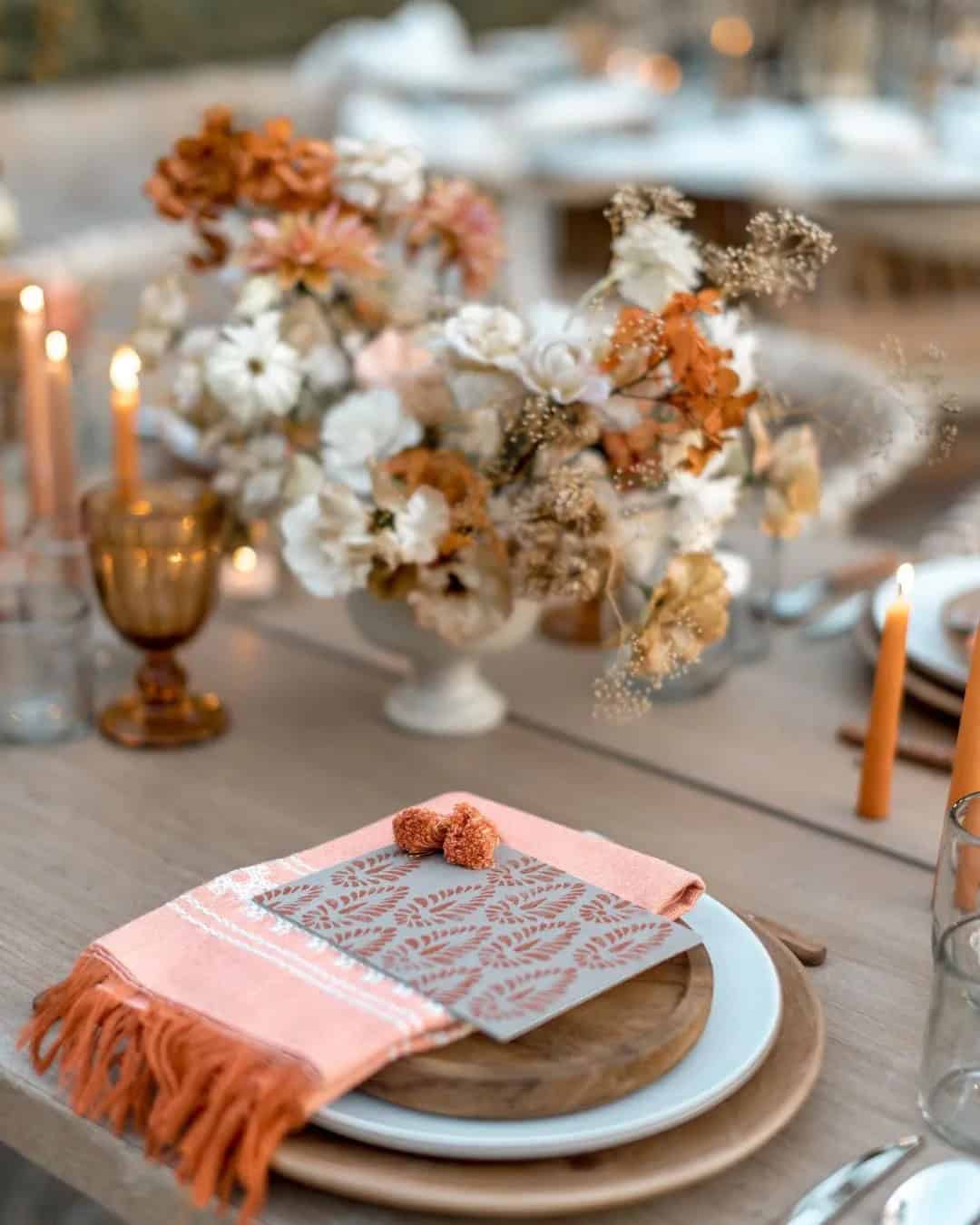 Coral Table Décor