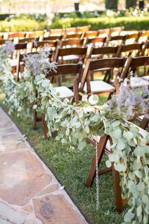 Garlands Up The Aisle