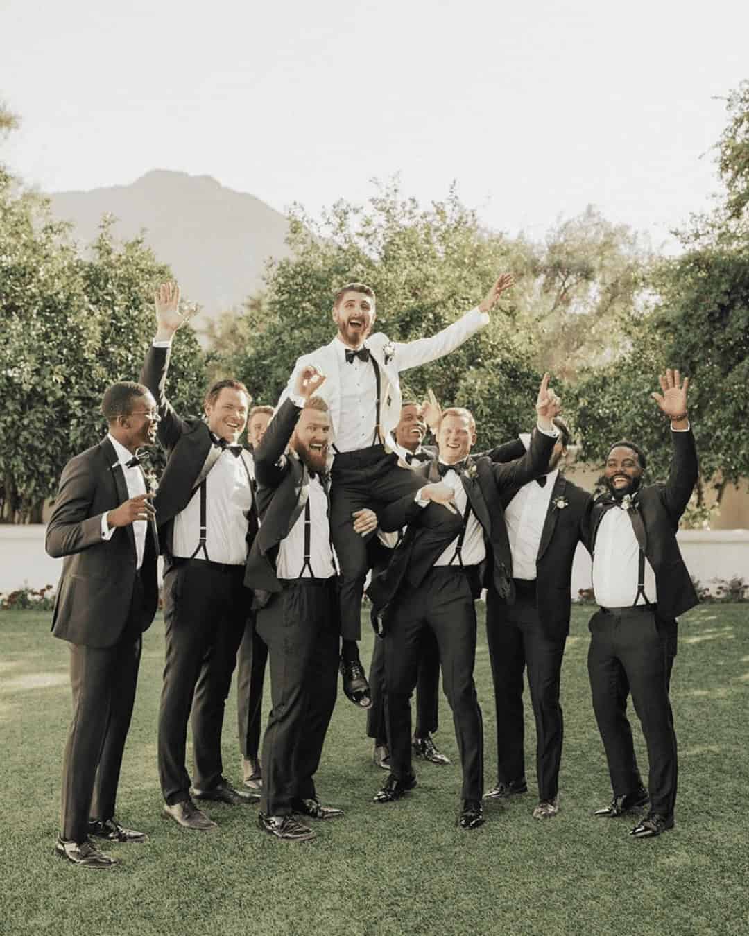 Groom With Groomsmen