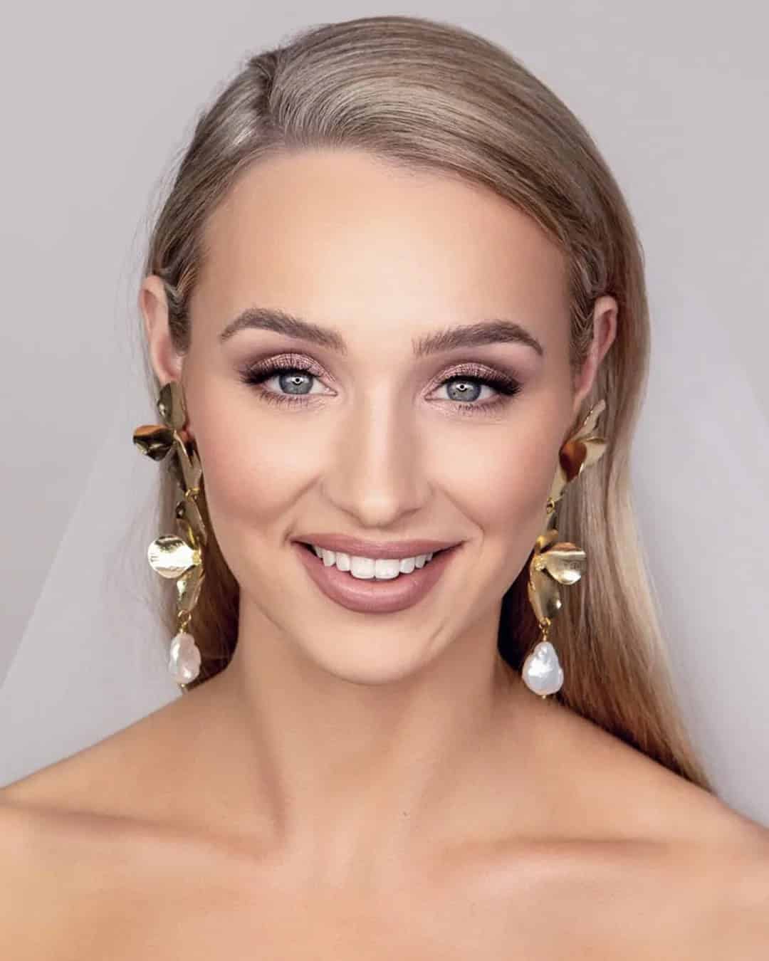 Tender Rosy Bridal Makeup Looks