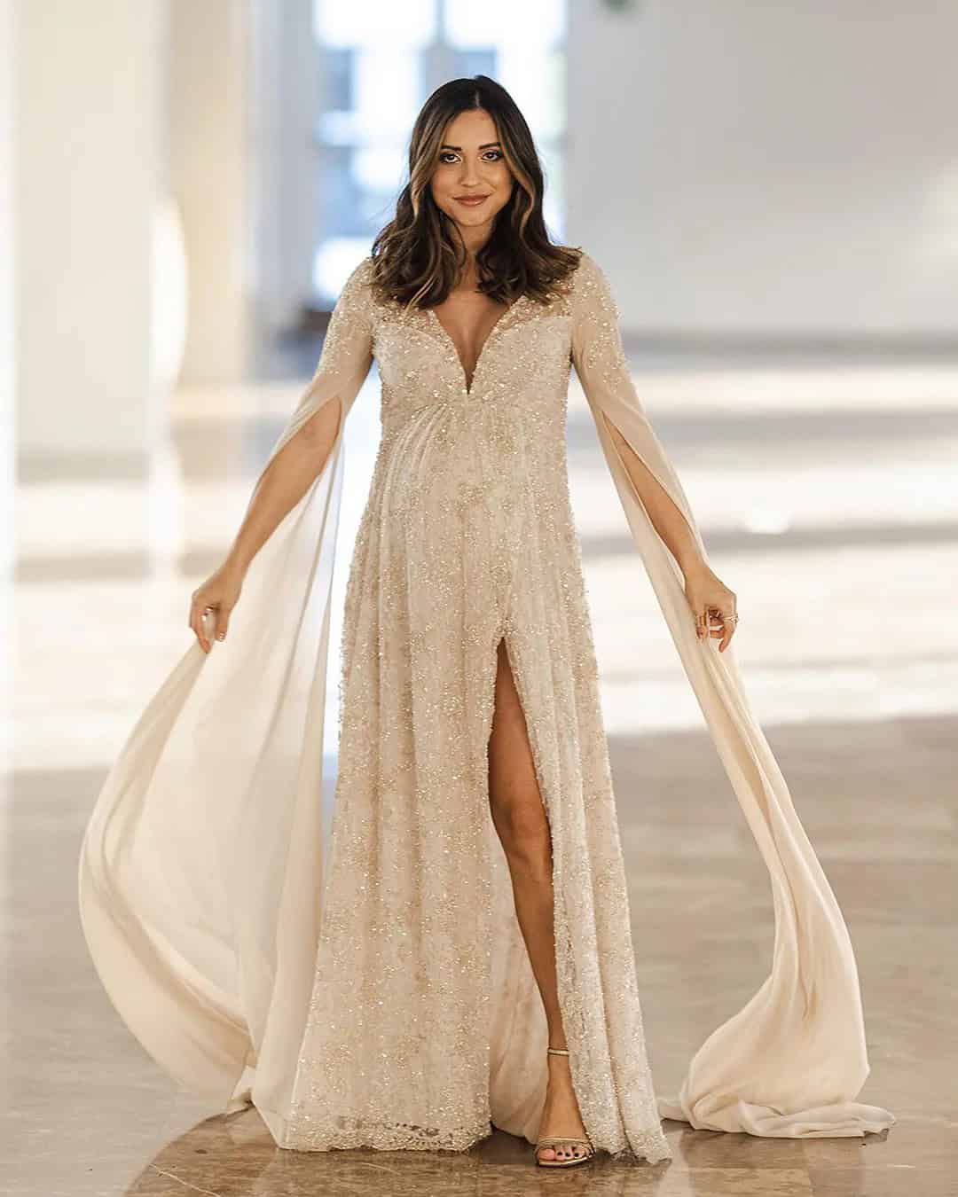 Boho Maternity Wedding  Gowns