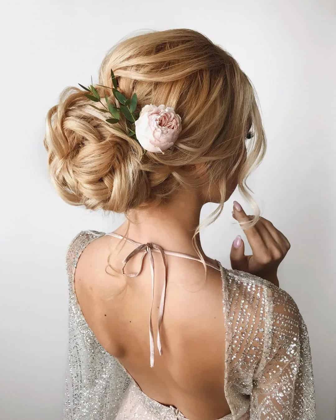 Wedding Hairstyles With Flowers