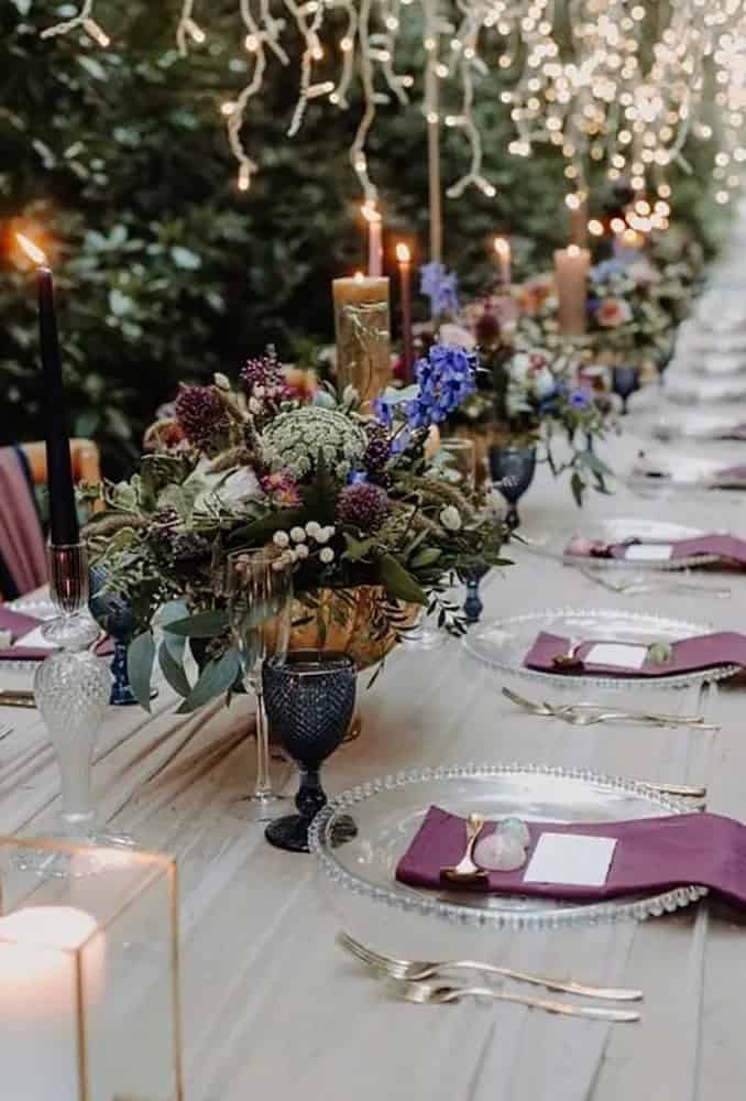 Lavender Centerpieces and Table Decorations