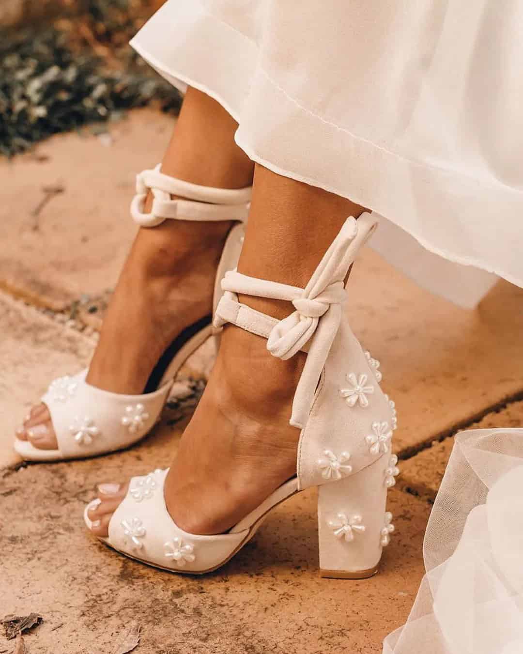 Forever Soles Melody Heels Ivory