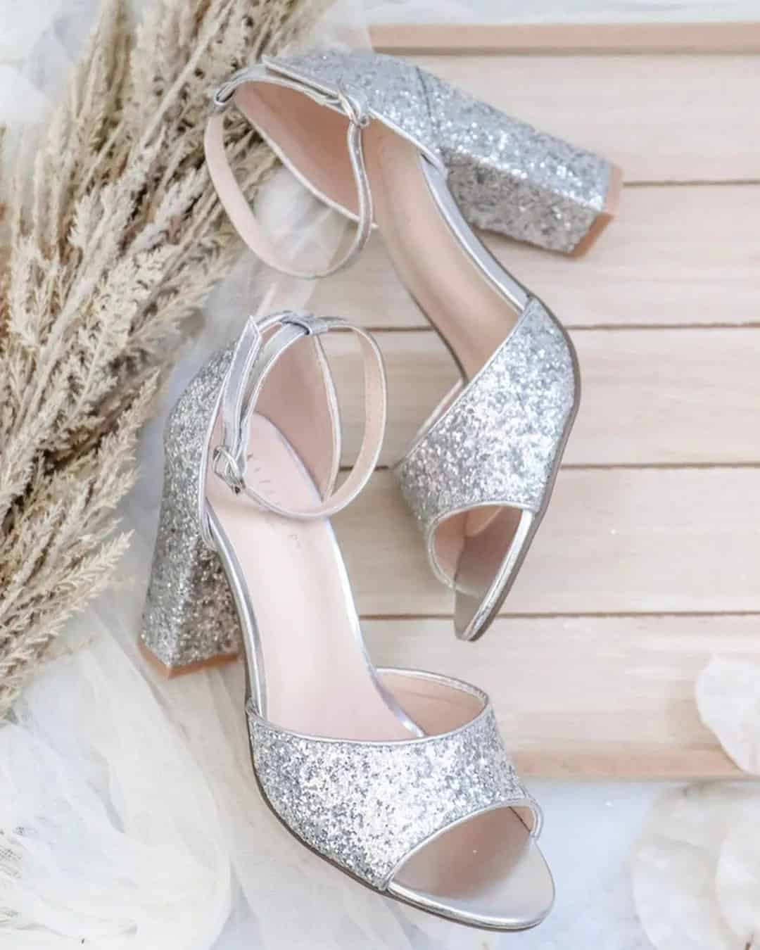 Sparkling Wedding Shoes