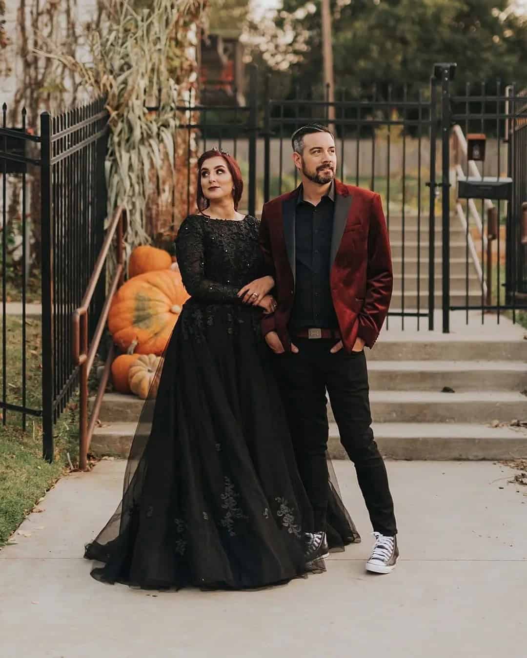 Dresses for Halloween Weddings