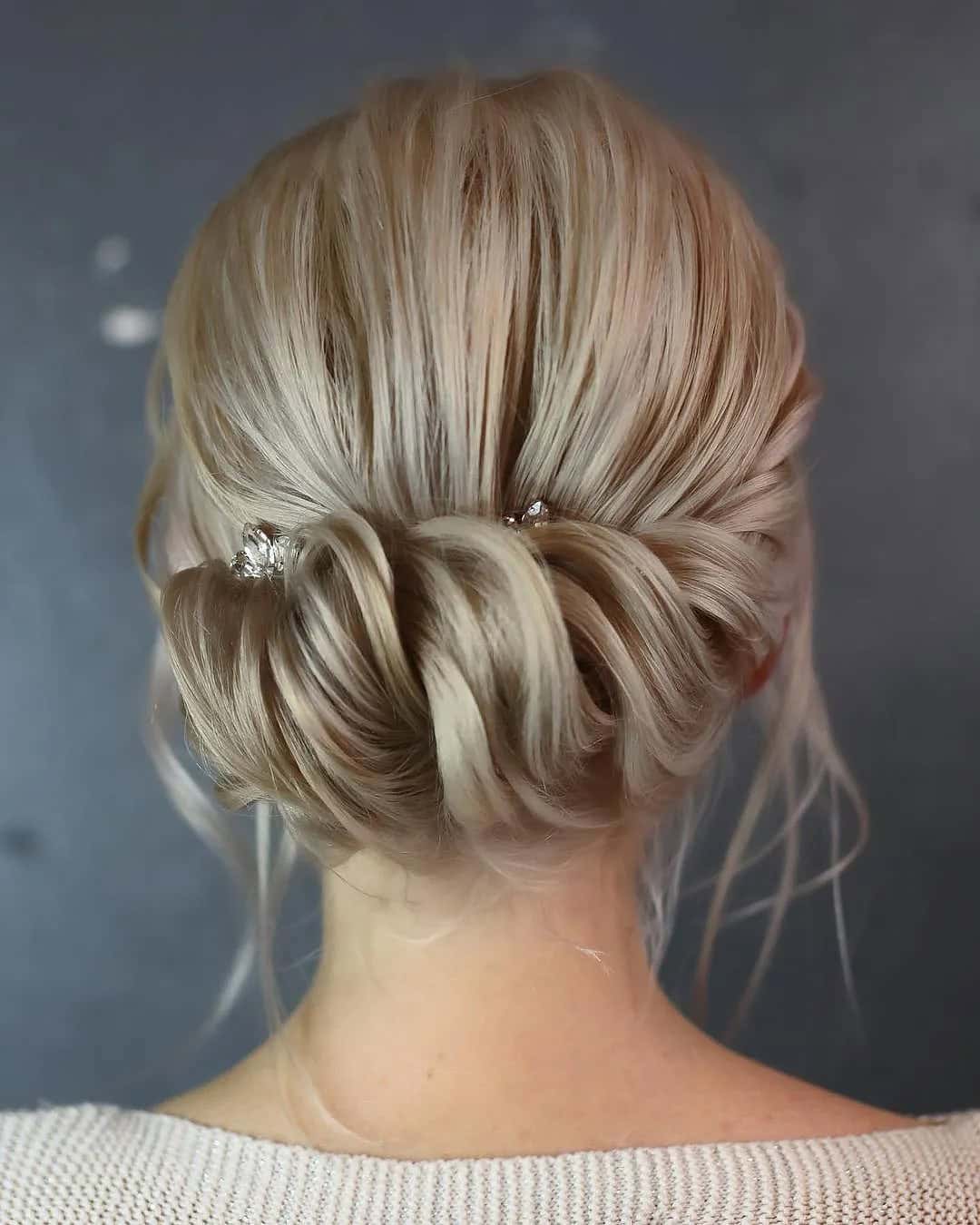 Wedding Hairstyles For Thin Short Hair