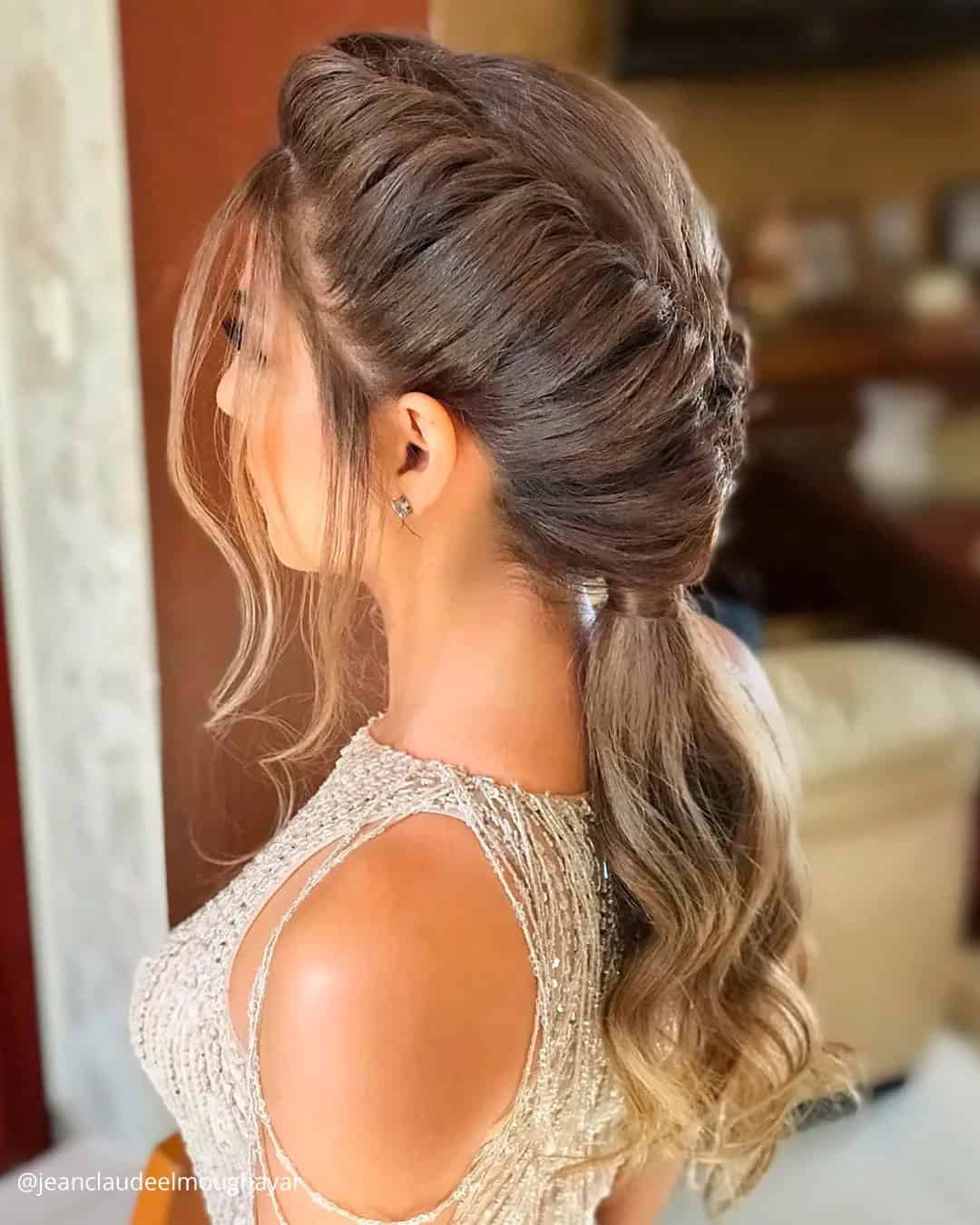 Quick Ponytail Bridal Hairstyles