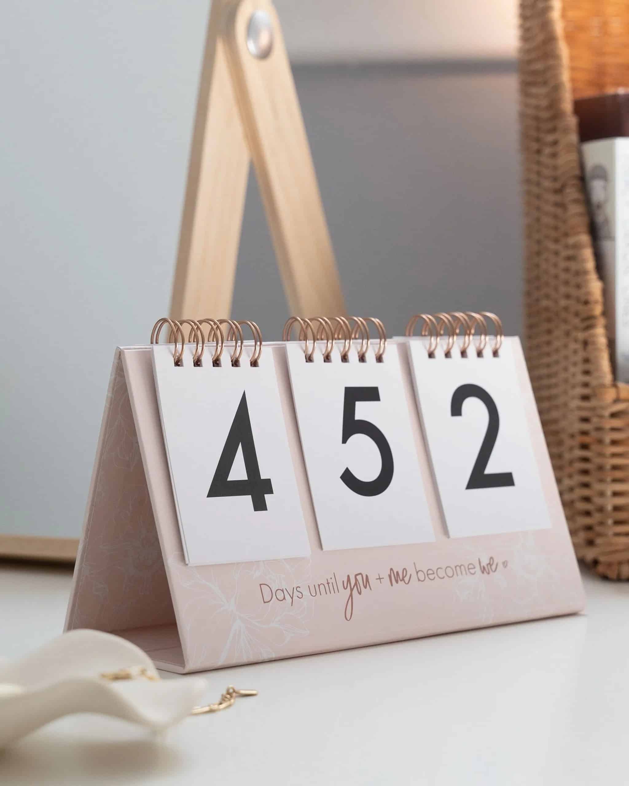 Wedding Countdown Calendar