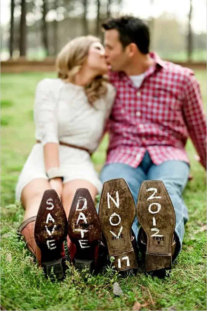 Engagement Announcements In Country Style