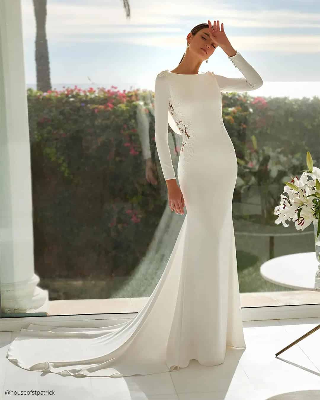 Long Sleeve Modest Wedding Dresses