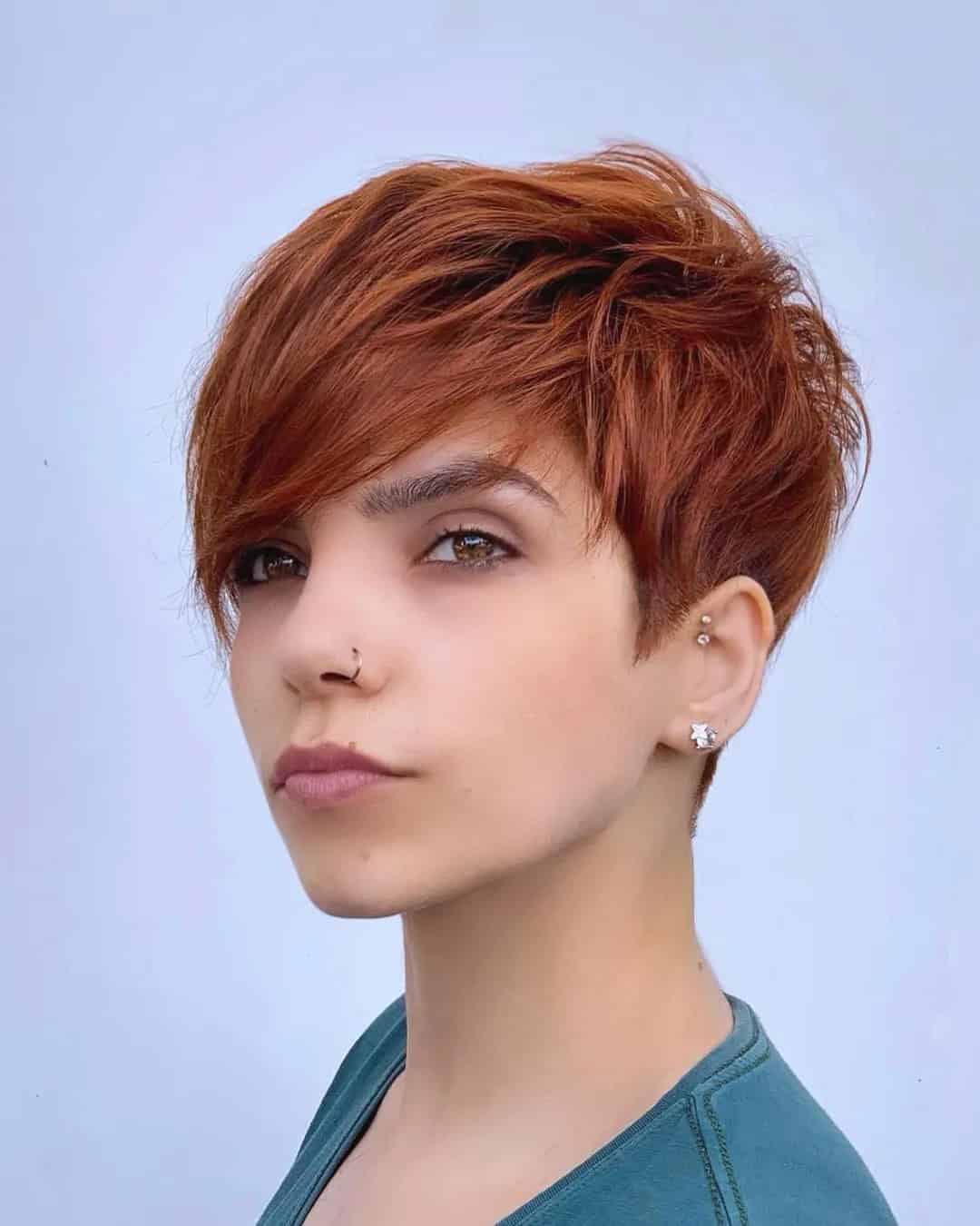 Hairstyles For Short Pixie Shaved Hair