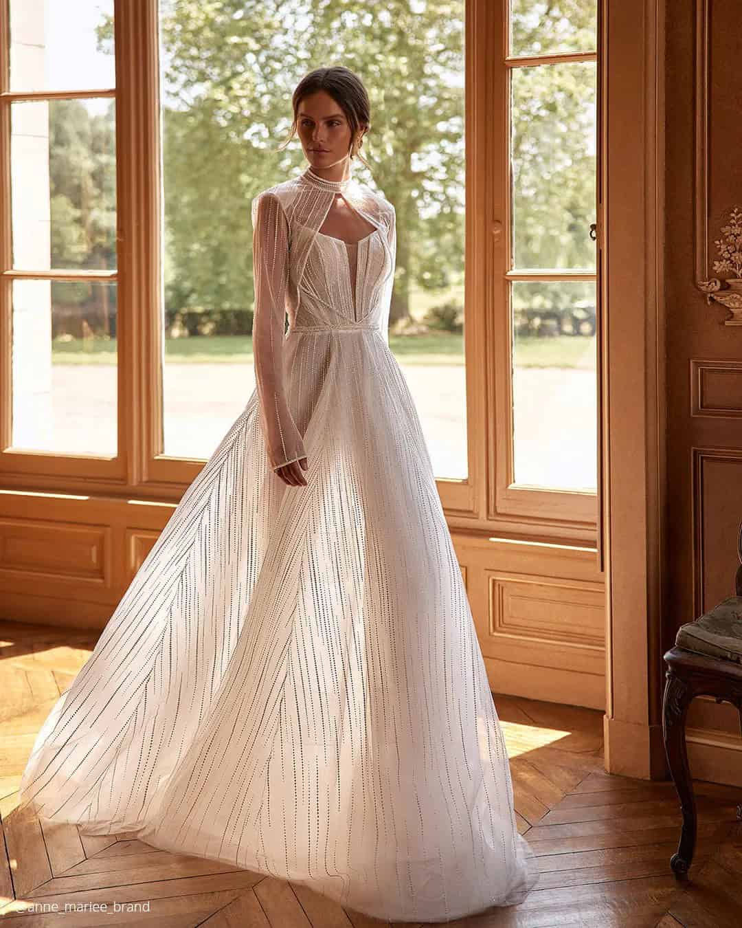 Vintage Winter Bridal Gowns