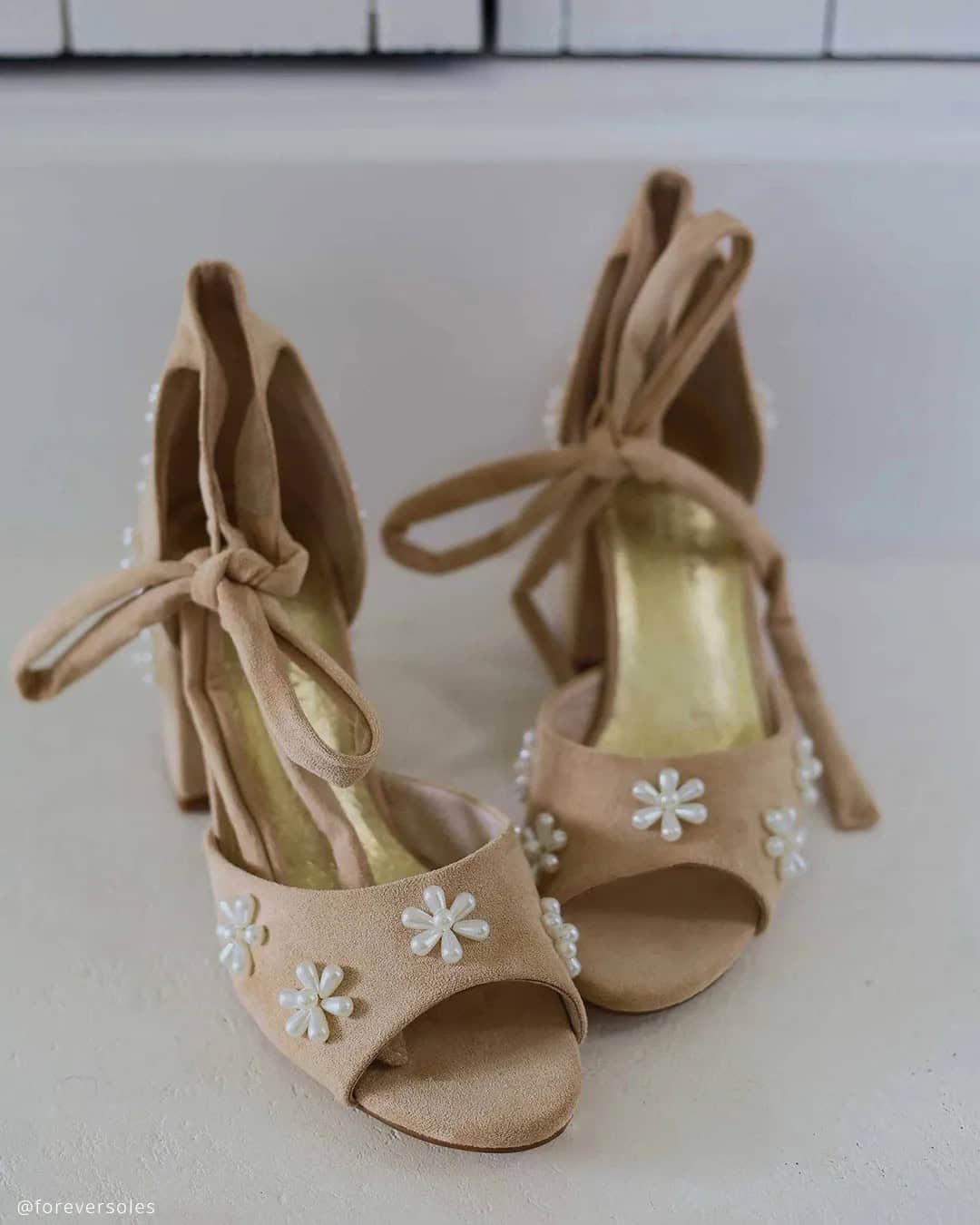 Nude Bridesmaid Shoes