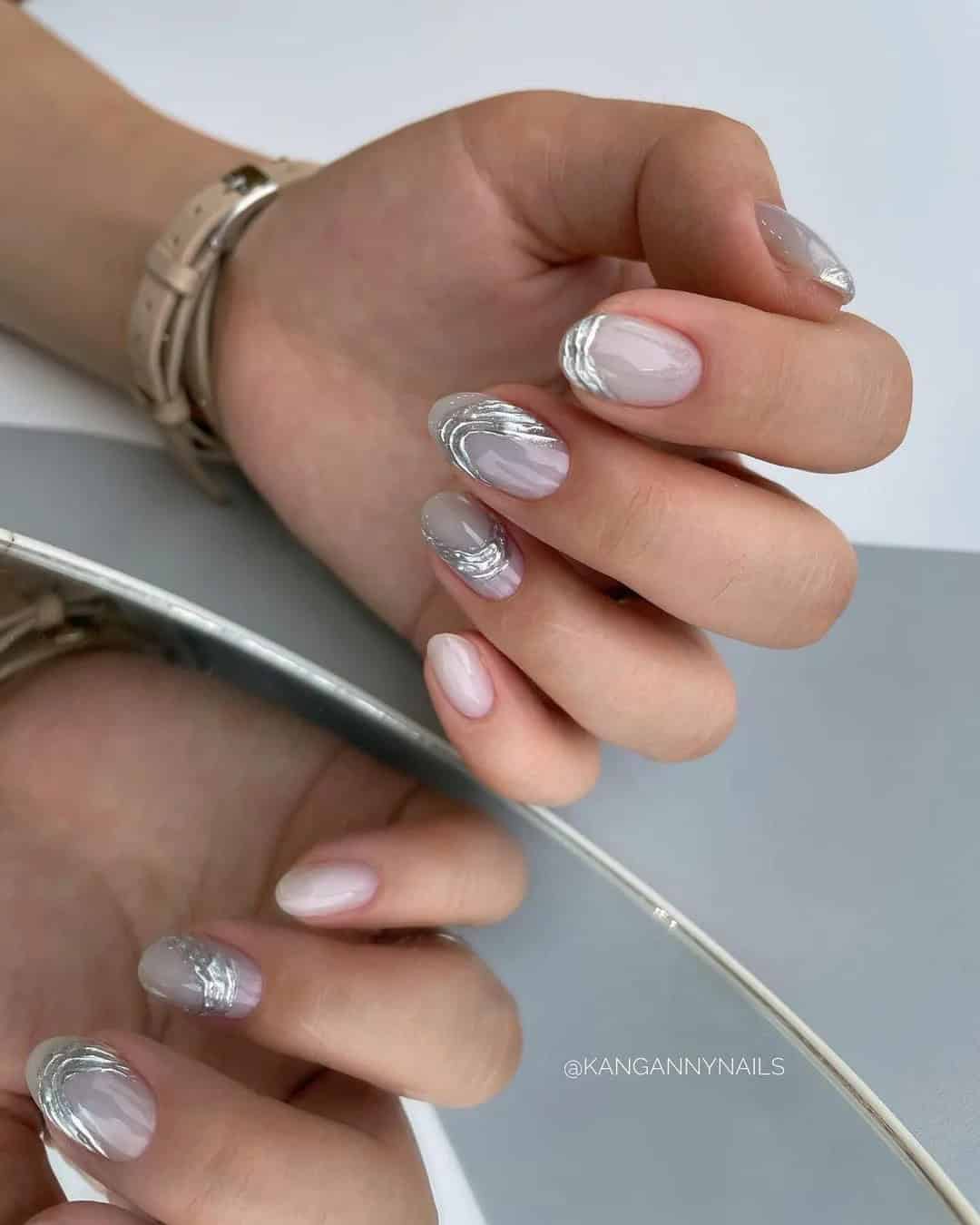 Adding Sparkle and Glamour to Summer Wedding Nails