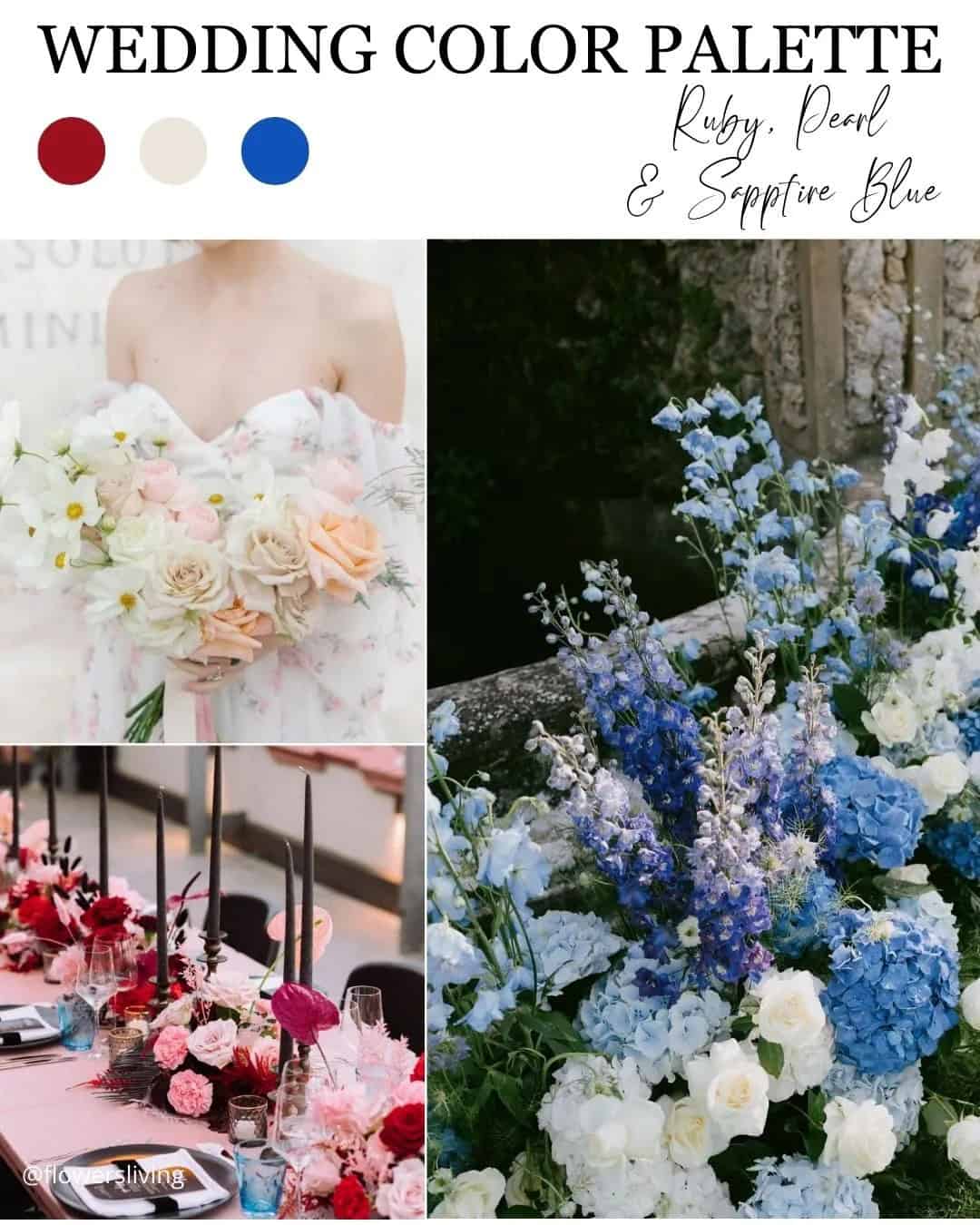 Jewel Toned Wedding Colours