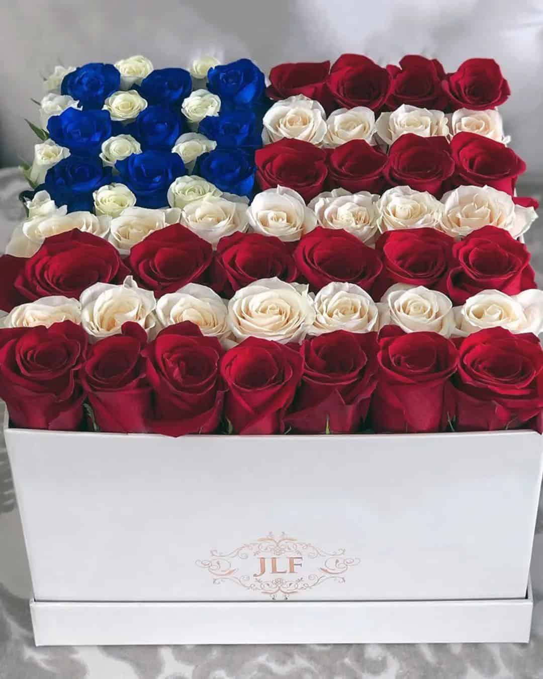 Independence Day Wedding Bouquets