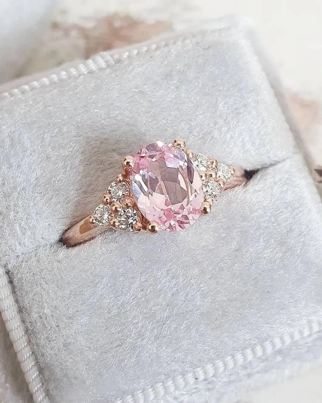 Amazing Pink Sapphire In Engagement Rings