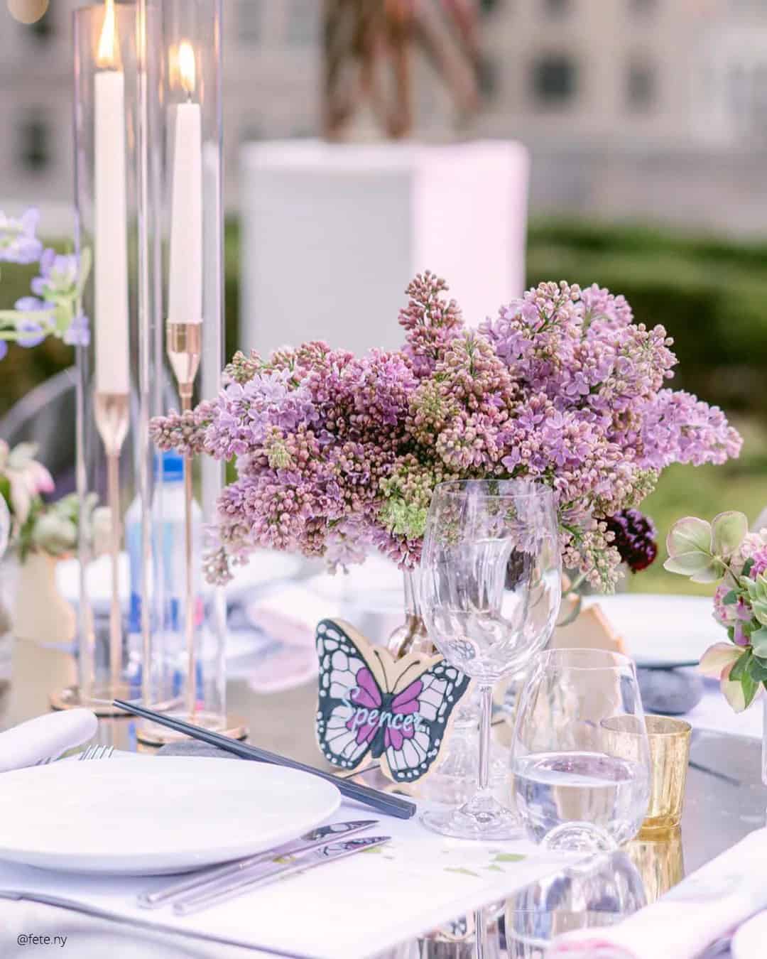 Spring Wedding Centerpiece