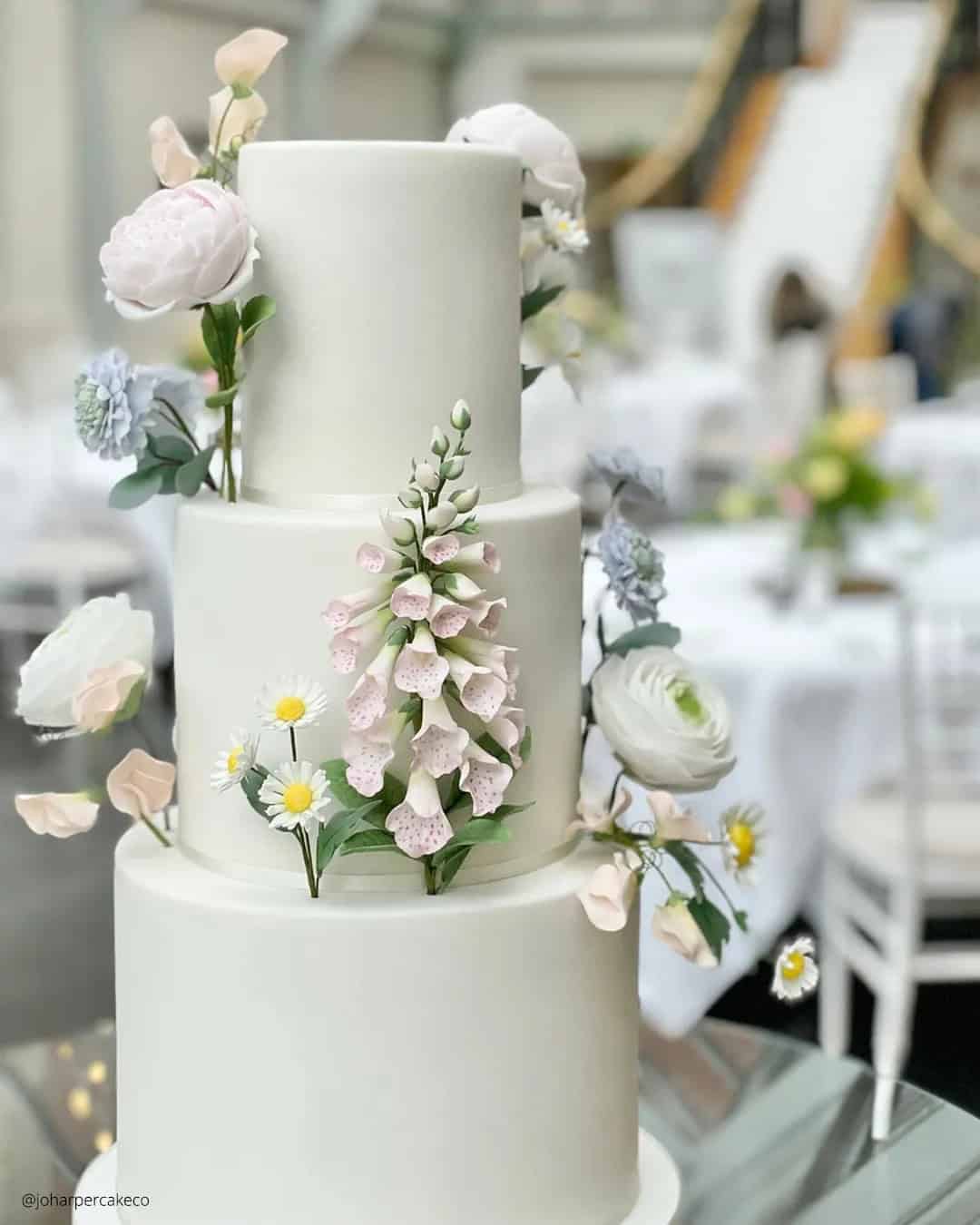 Floral Wedding Cakes