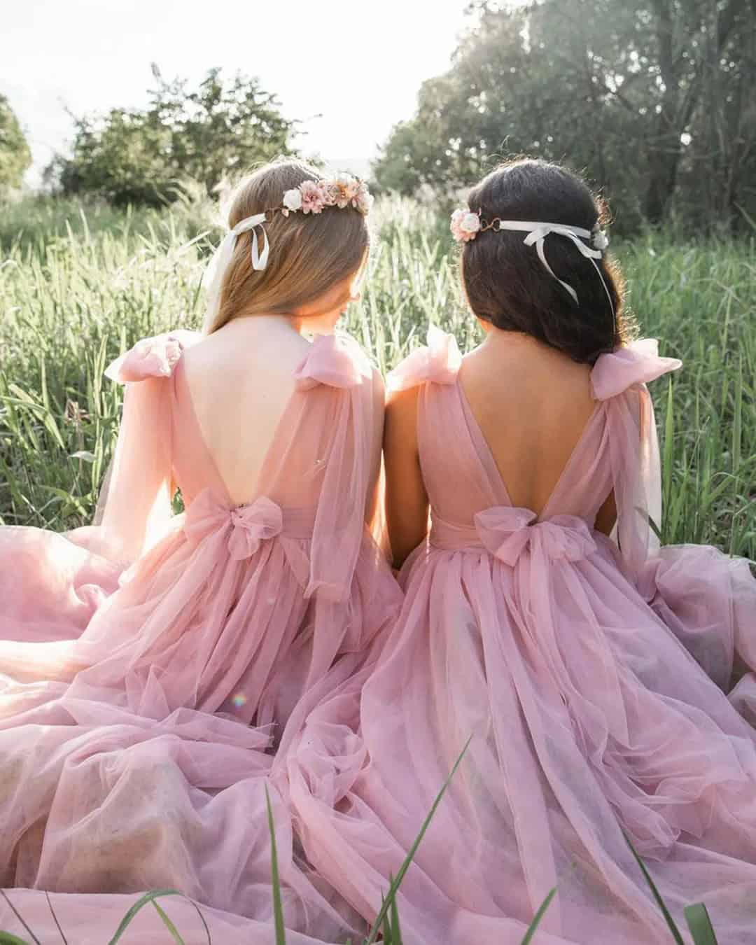 Simple Flower Girl Dresses