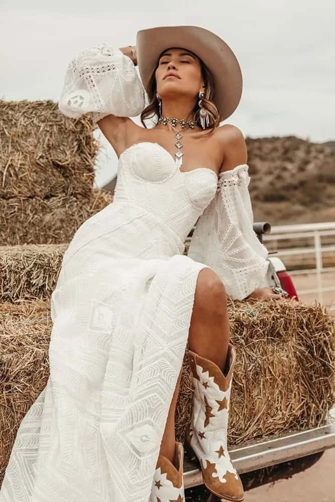 Brides In Cowboy Boots