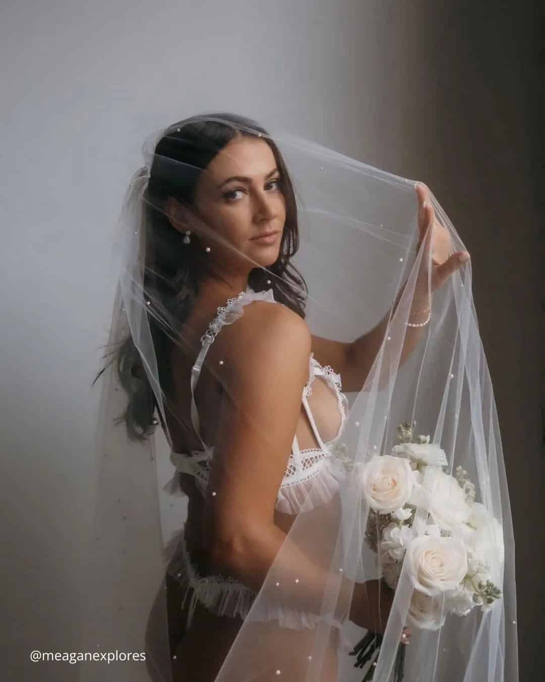 With A Veil But No Wedding Dress