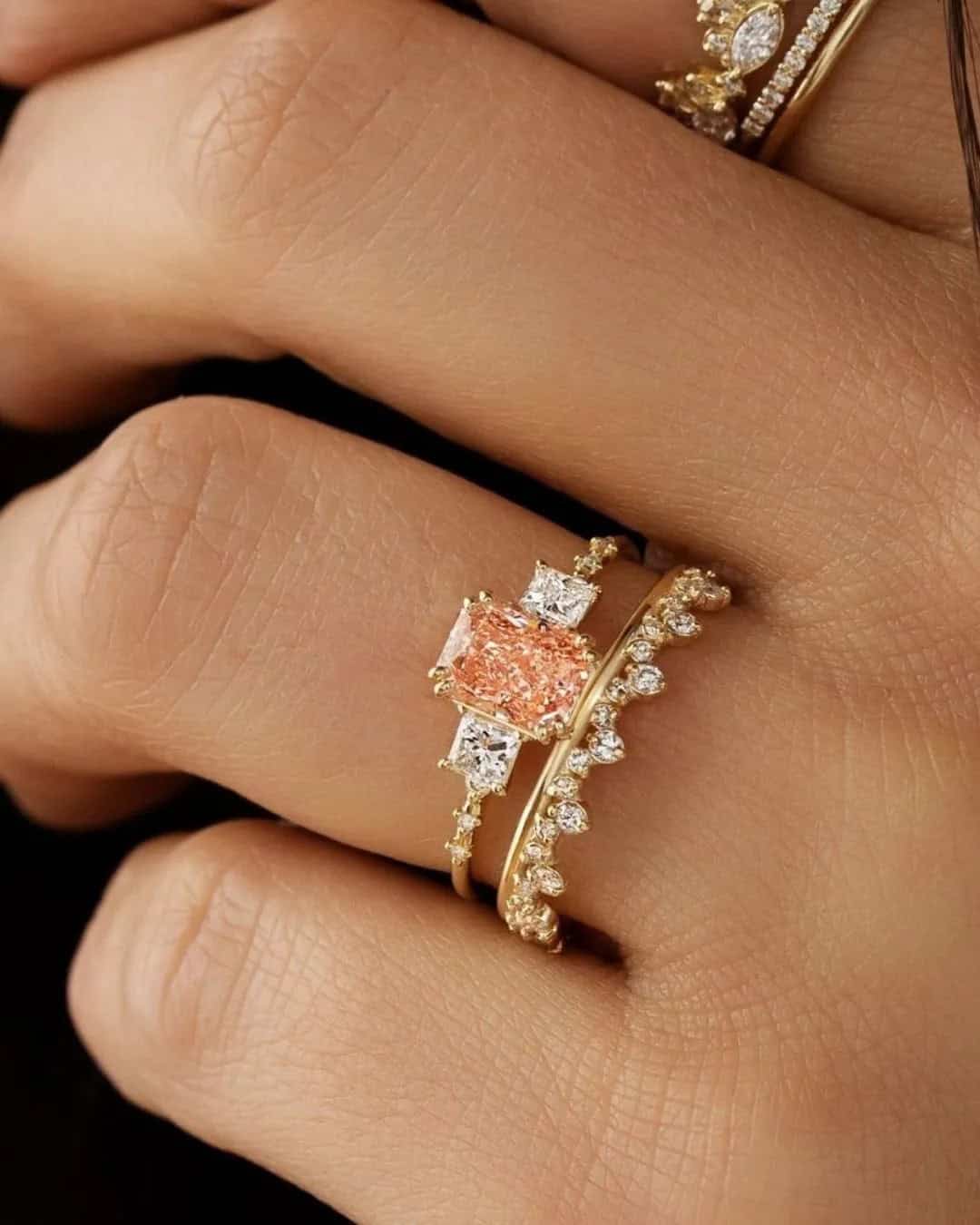 3-Stone Simple Engagement Rings