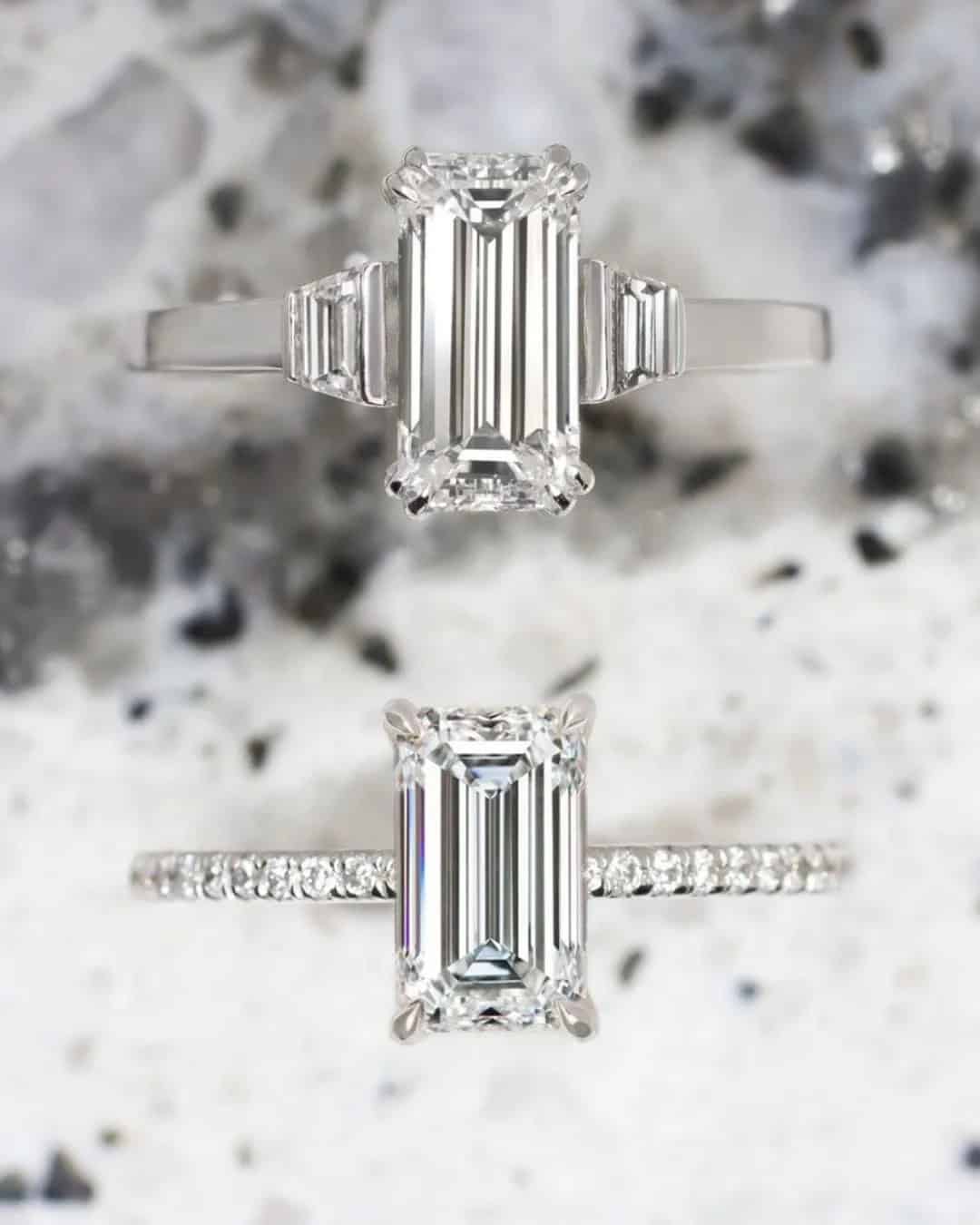 White Gold Engagement Rings