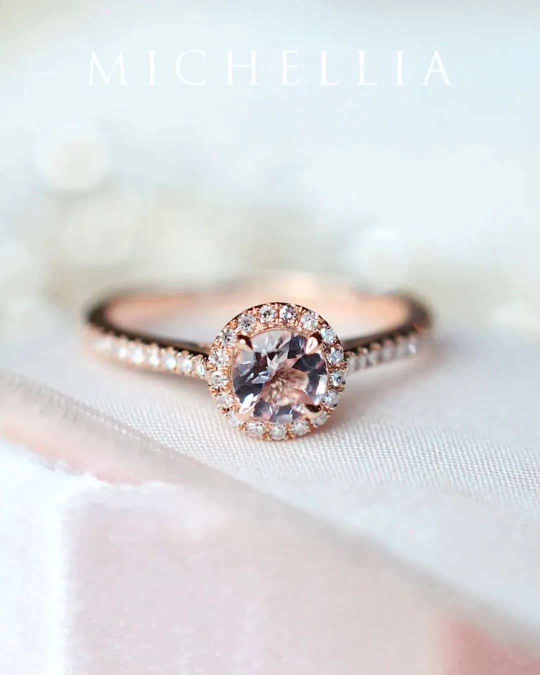 Morganite Engagement Rings With Amazing Details