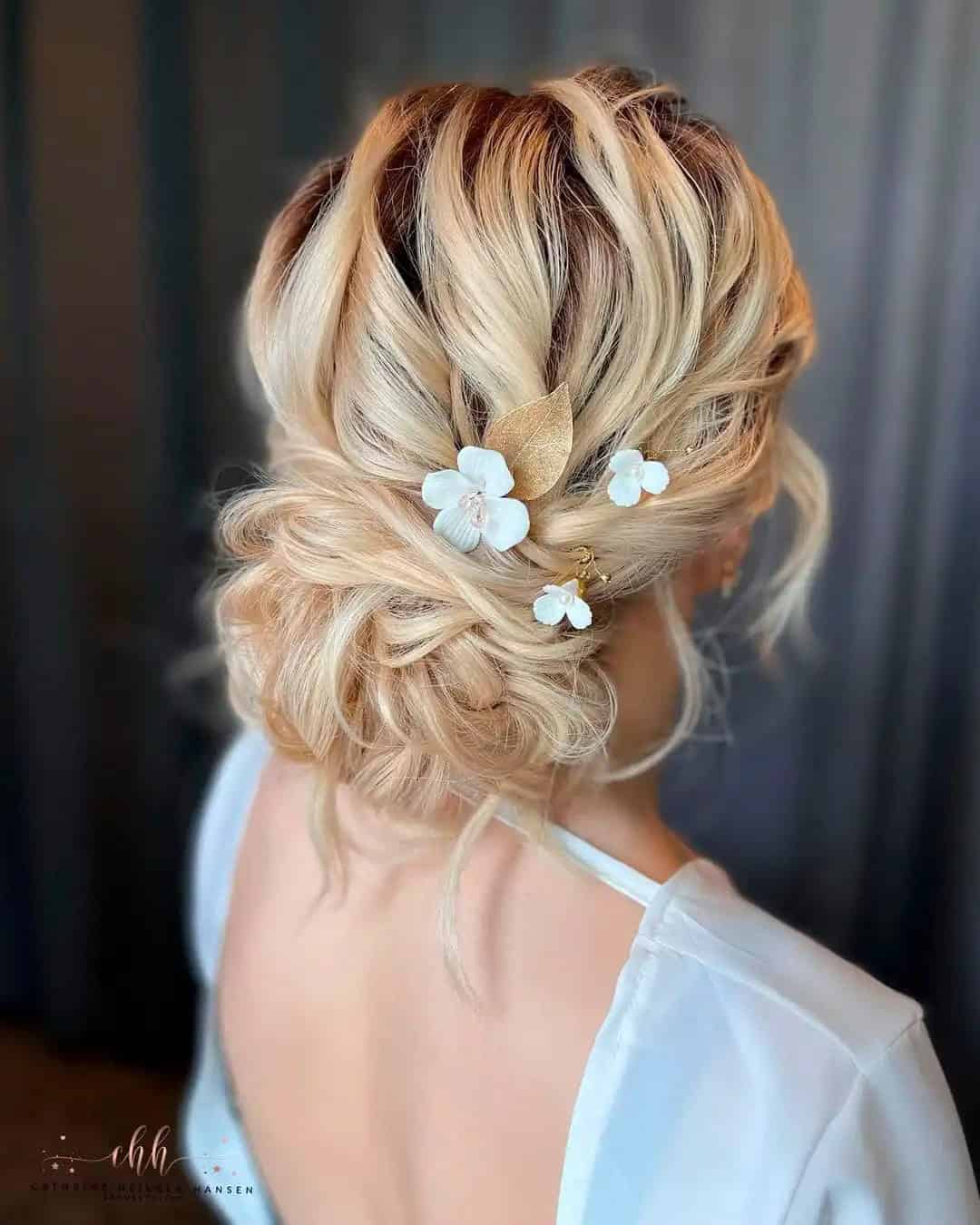 Fine Hair Wedding Updos For Thin Hair