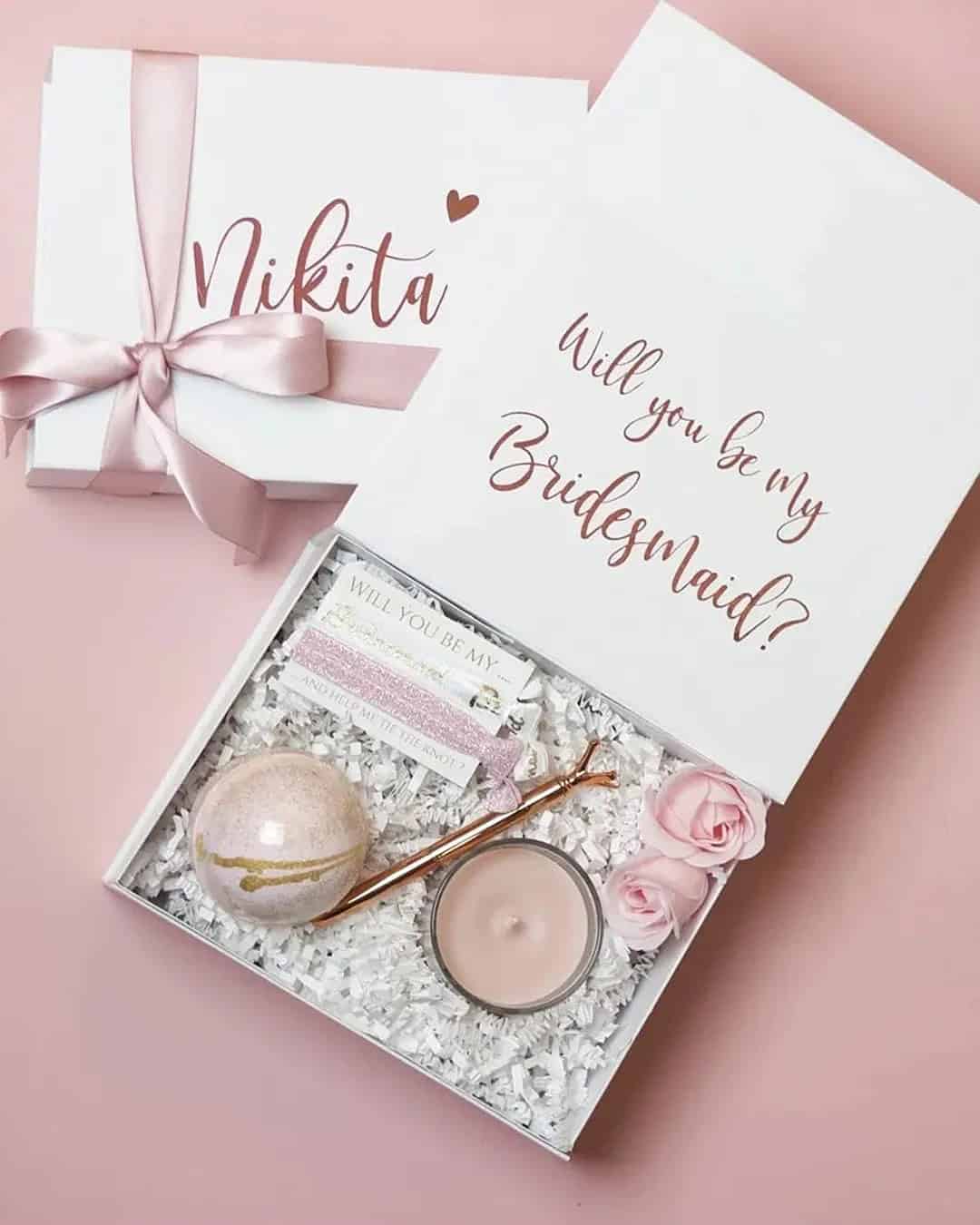 Simple Bridesmaid Proposal Box